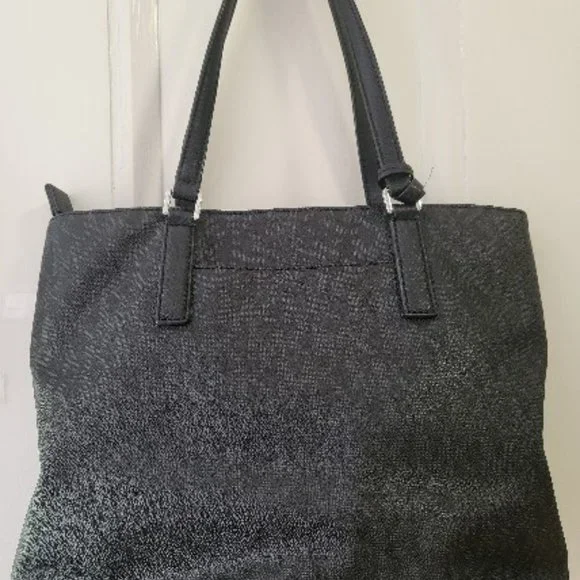 Michael Kors Black Leather Tote - Picture 2 of 7